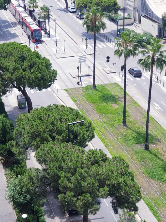 Big Flat Sea Vieuw 95 M2 5 Rooms Near Airport 5 Min Train 3 Min And Tram On Site, Beach 7 Min, 2 Showers And 2 Toilets , Neuf Grand Appartement 95 M2 5 Chambres Proche Aeroport 5 Min Train 3 Min Et Tramway Sur Place, Plage 7 Min 2 Douches Et 2 Wc Vue Ницца Экстерьер фото